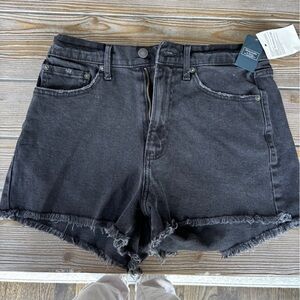 Abercrombie & Fitch Black High Rise Shorts